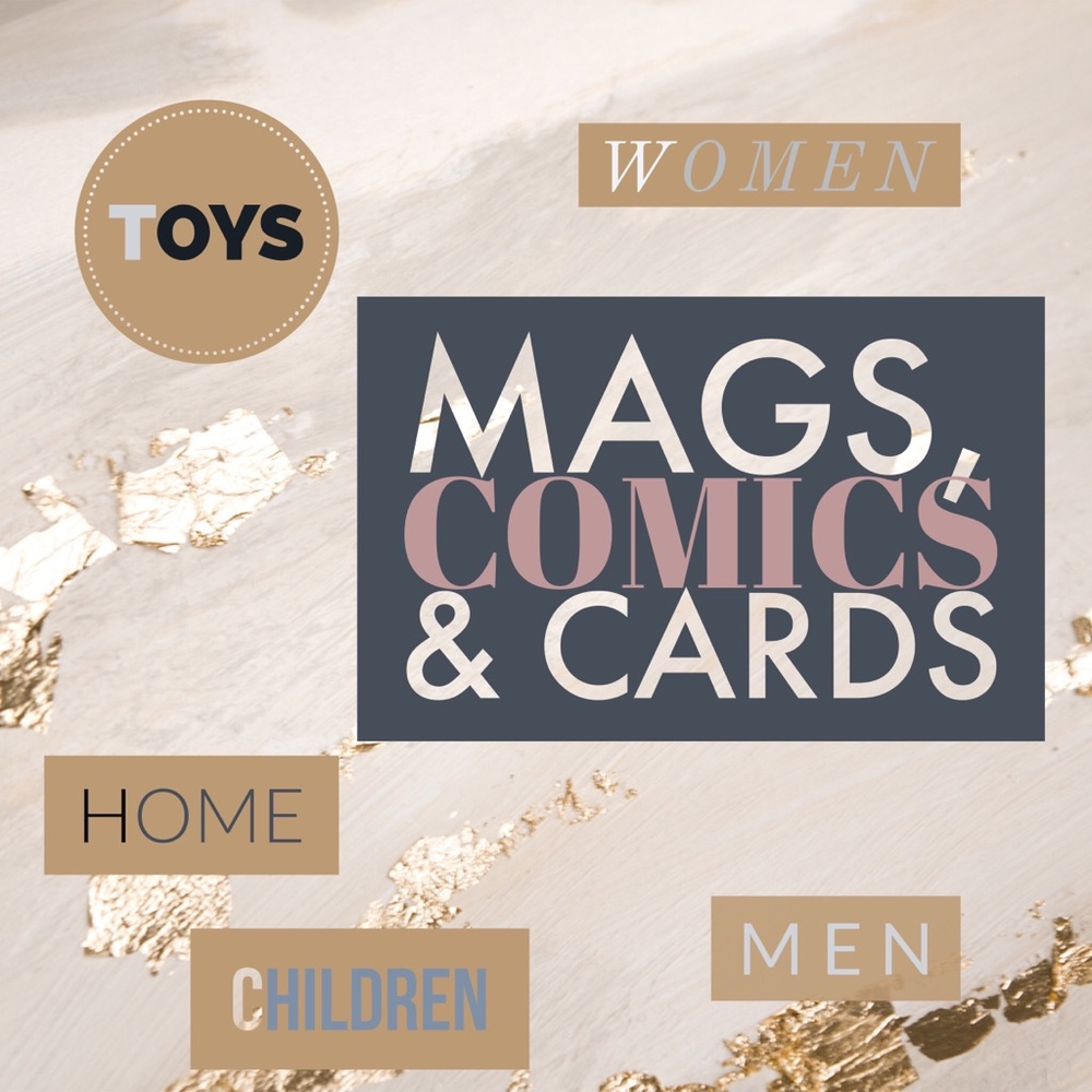 Magazines, Comics & Cards